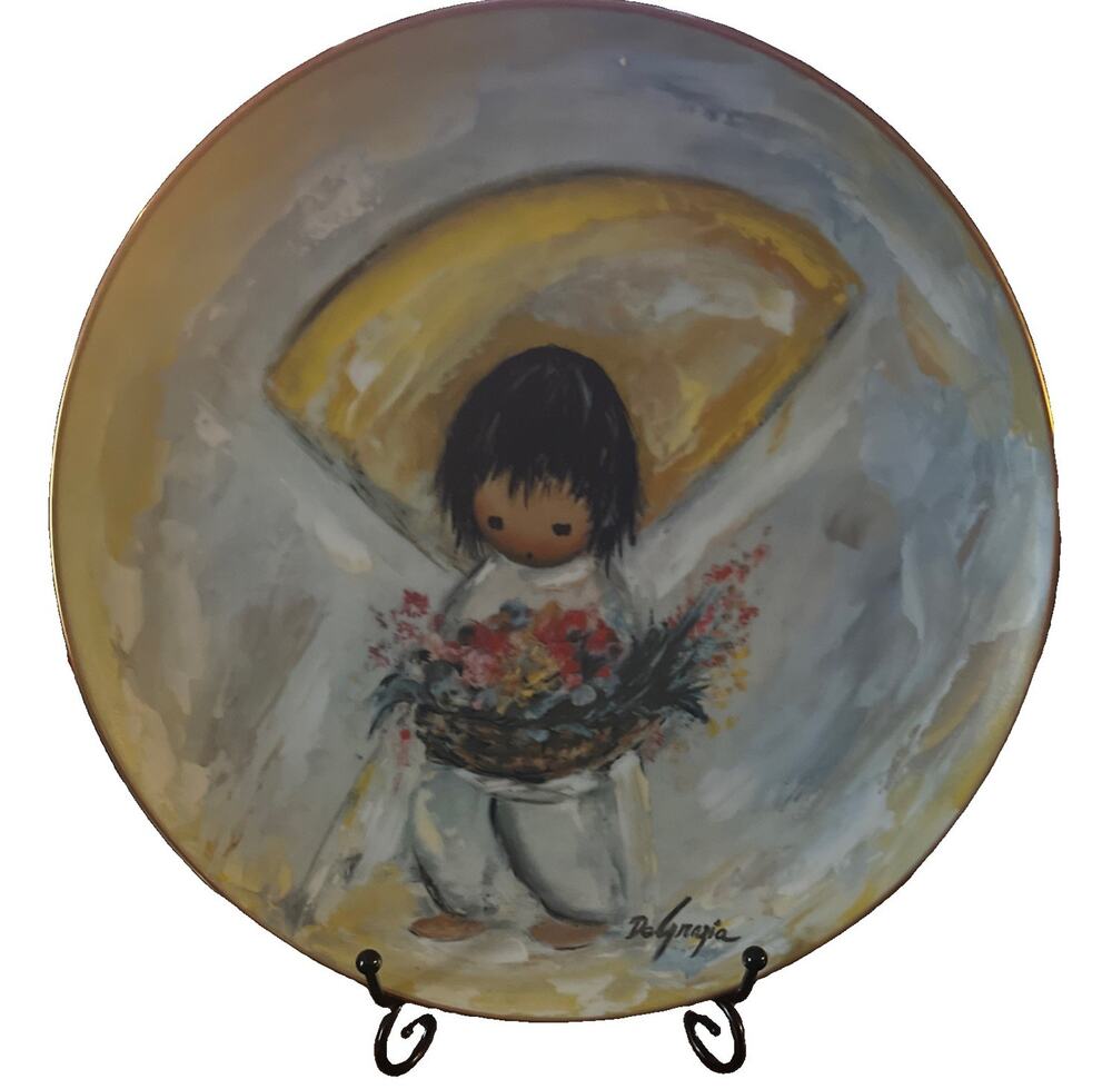 Vtg 1979 DeGrazia The Flower Boy Collector Plate Fairmont Fine China EUC